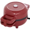 Mini gaufrier rouge 500-600W Petit Électroménager