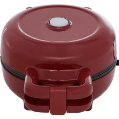 Mini gaufrier rouge 500-600W Petit Électroménager