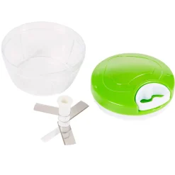 Best Mini hachoir manuel blanc et vert Petit Électroménager