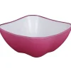 Outlet Mini saladier rose fuchsia blanc Vaisselle Et Accessoires De Table