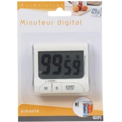 Best Minuteur digital blanc Préparation Culinaire