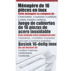 Ménagère 16 pièces Préparation Culinaire