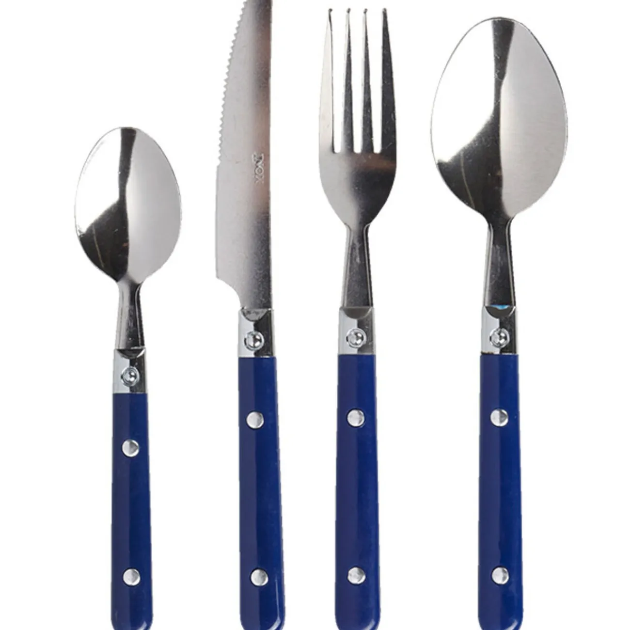 Online Ménagère 16 pièces bleu foncé Préparation Culinaire