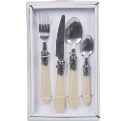 New Ménagère 24 pièces nacré Préparation Culinaire