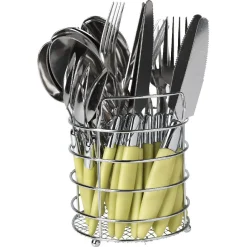 Outlet Ménagère 24 pièces vert anis Vaisselle Et Accessoires De Table