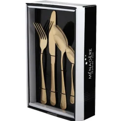 Hot Ménagère dorée inox 24 pièces Préparation Culinaire