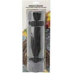 Moule à bûche décor effet bois Cuisson