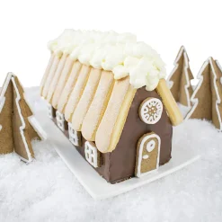 Best Moule à bûche forme Chalet Cuisson