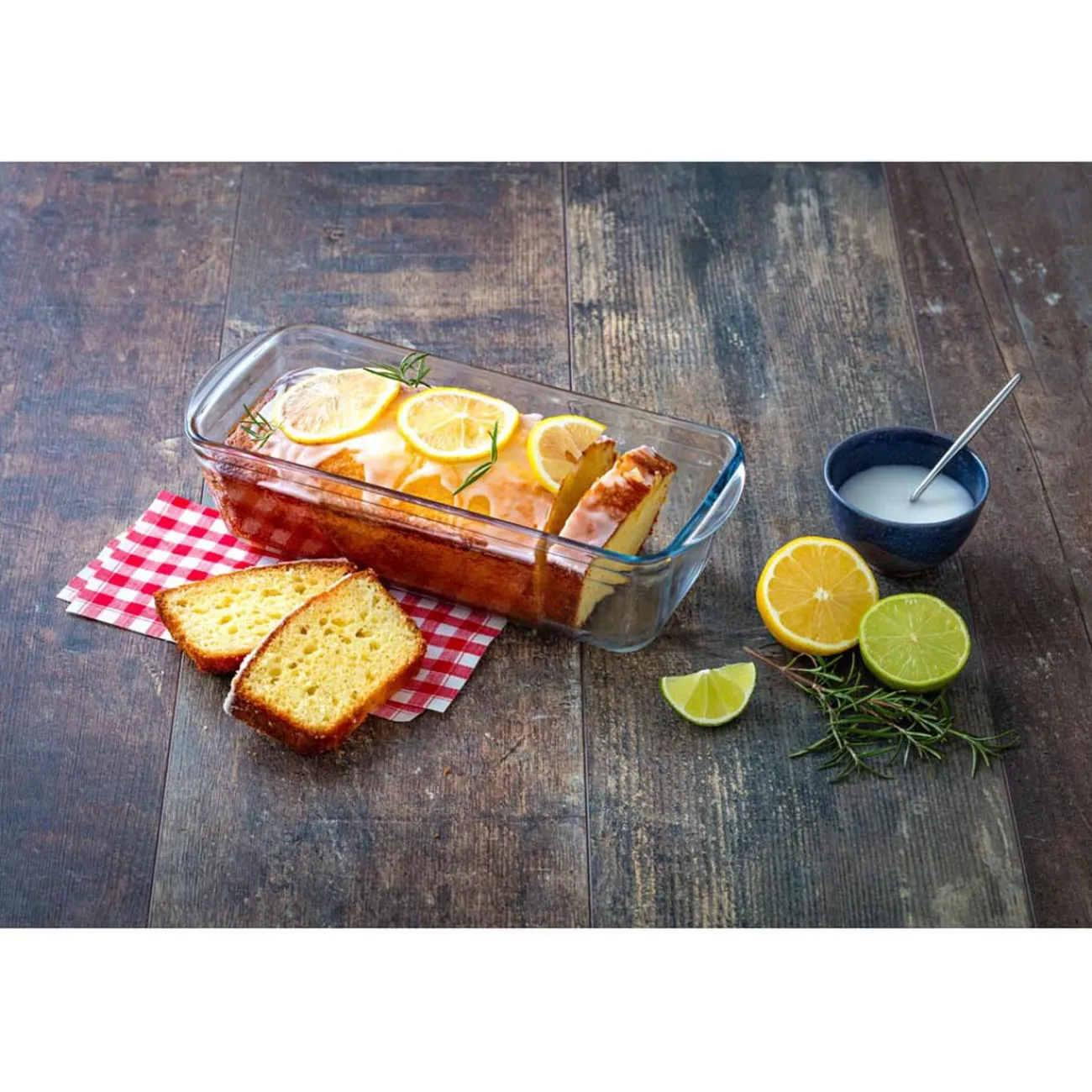 New Moule à cake en verre extra résistant Cuisson