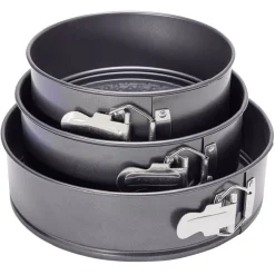 Clearance Moule à charnière en métal gris x3 Cuisson