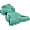 Best Moule à gâteau forme dinosaure Tyrex silicone vert 26x19xH5,5cm Cuisson