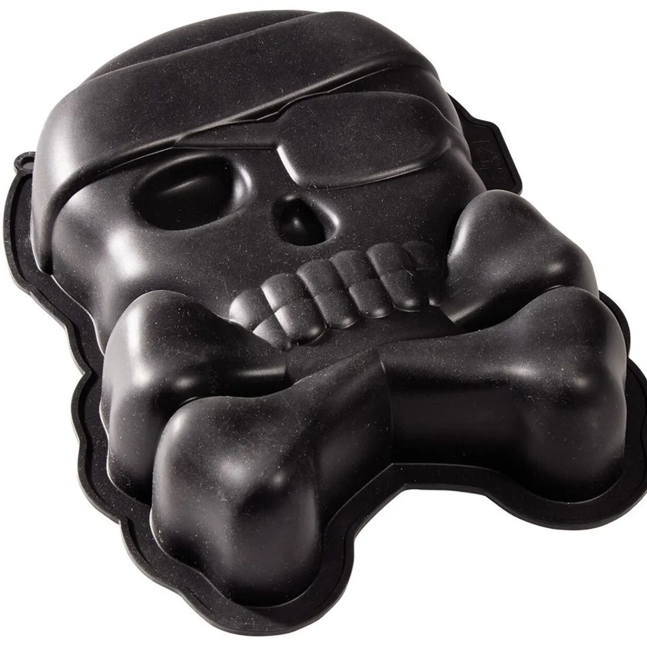 Sale Moule à gâteau forme pirate silicone 26x19xH5,5cm Cuisson