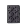 Moule à gâteau Halloween silicone noir 27x18xH3cm Cuisson