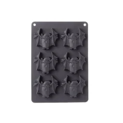 Moule à gâteau Halloween silicone noir 27x18xH3cm Cuisson