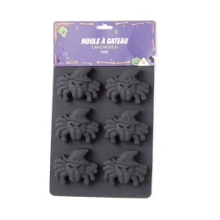 Clearance Moule à gâteau Halloween silicone forme araignée 27x18xH3cm Cuisson