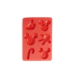 Online Moule à gâteau Mickey Disney silicone rouge 29x20xH3cm Cuisson