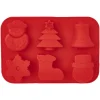 Outlet Moule à gâteau thème Noël rouge Cuisson