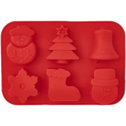 Outlet Moule à gâteau thème Noël rouge Cuisson