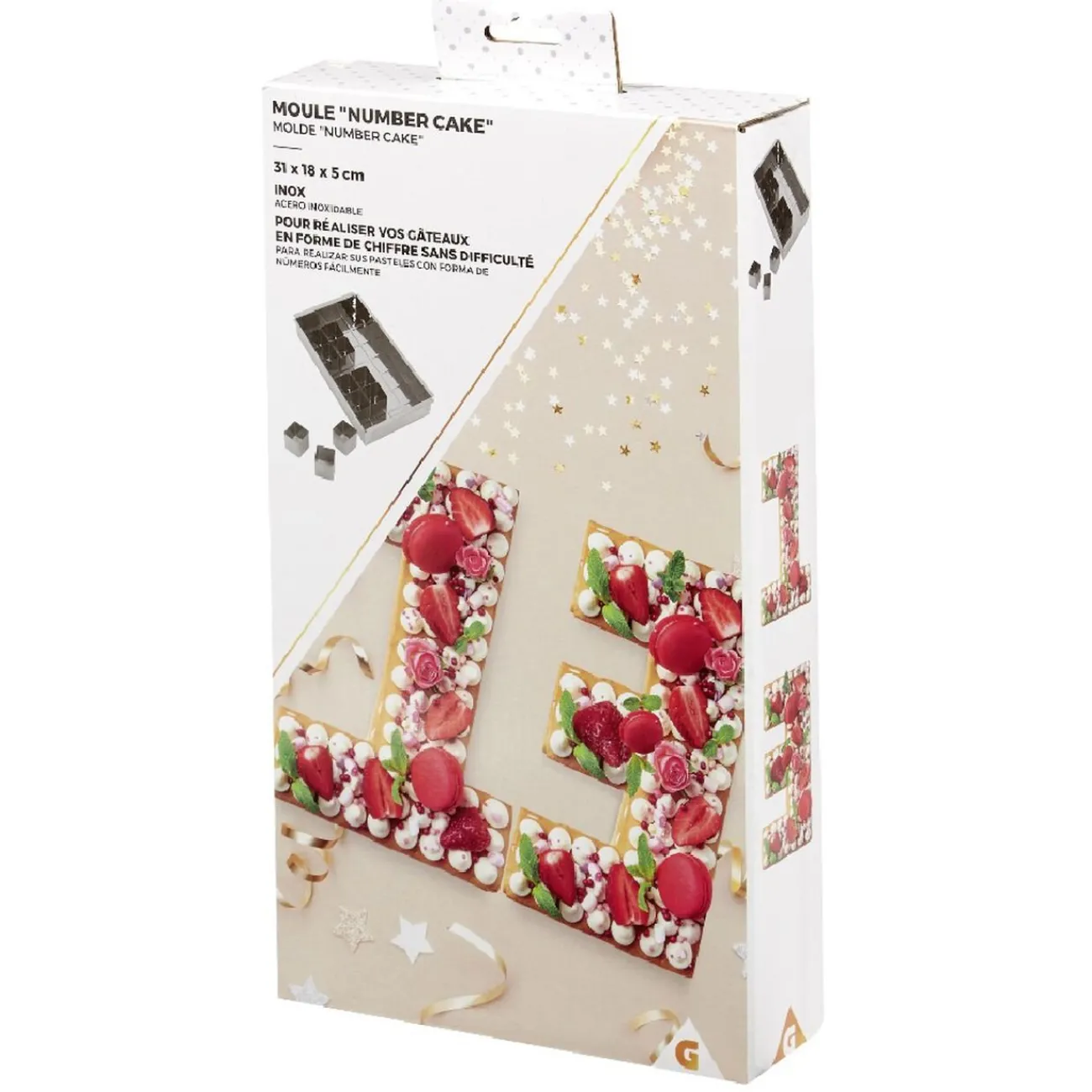 Discount Moule à gâteaux Numéro de 0 à 9 Cuisson