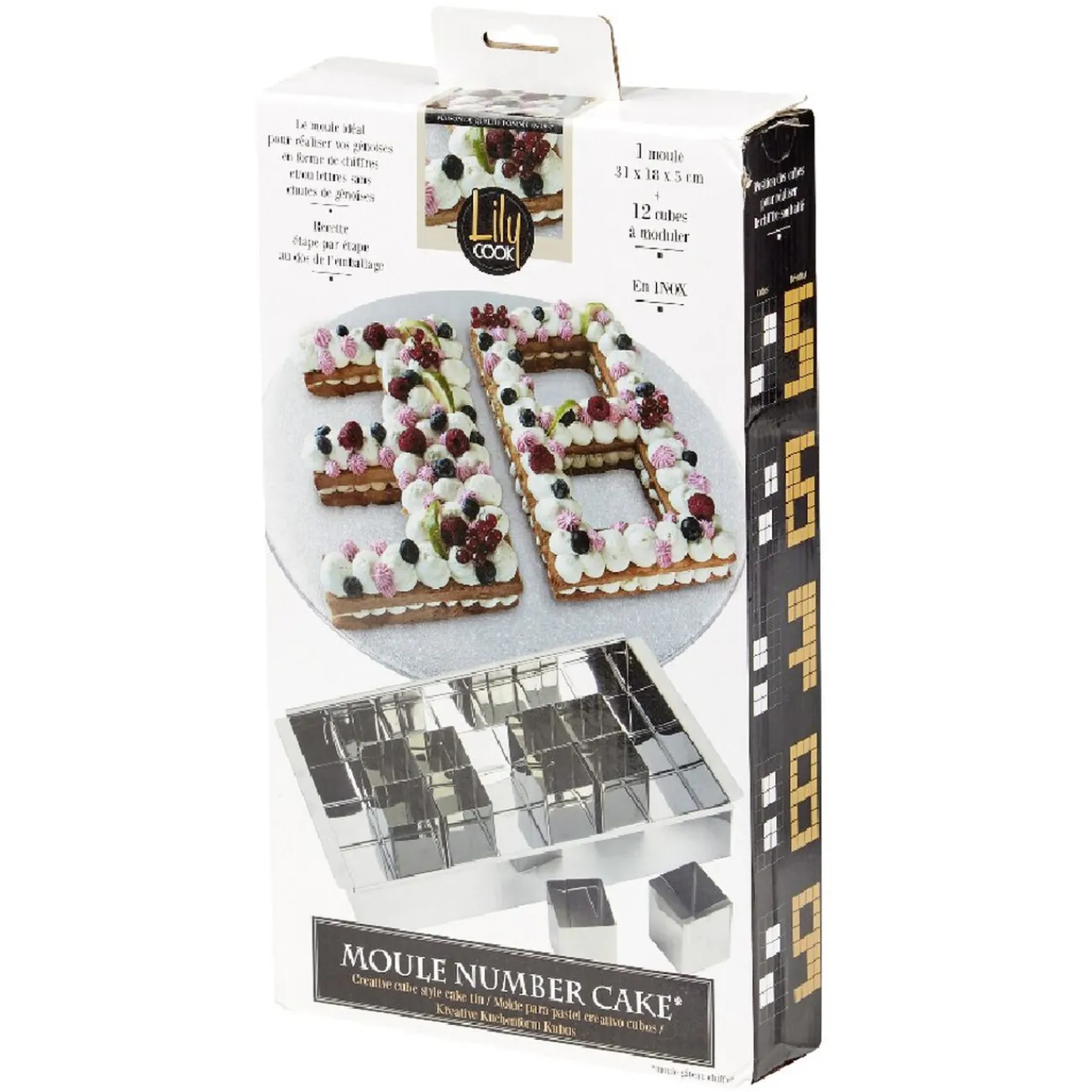 Discount Moule à gâteaux Numéro de 0 à 9 Cuisson