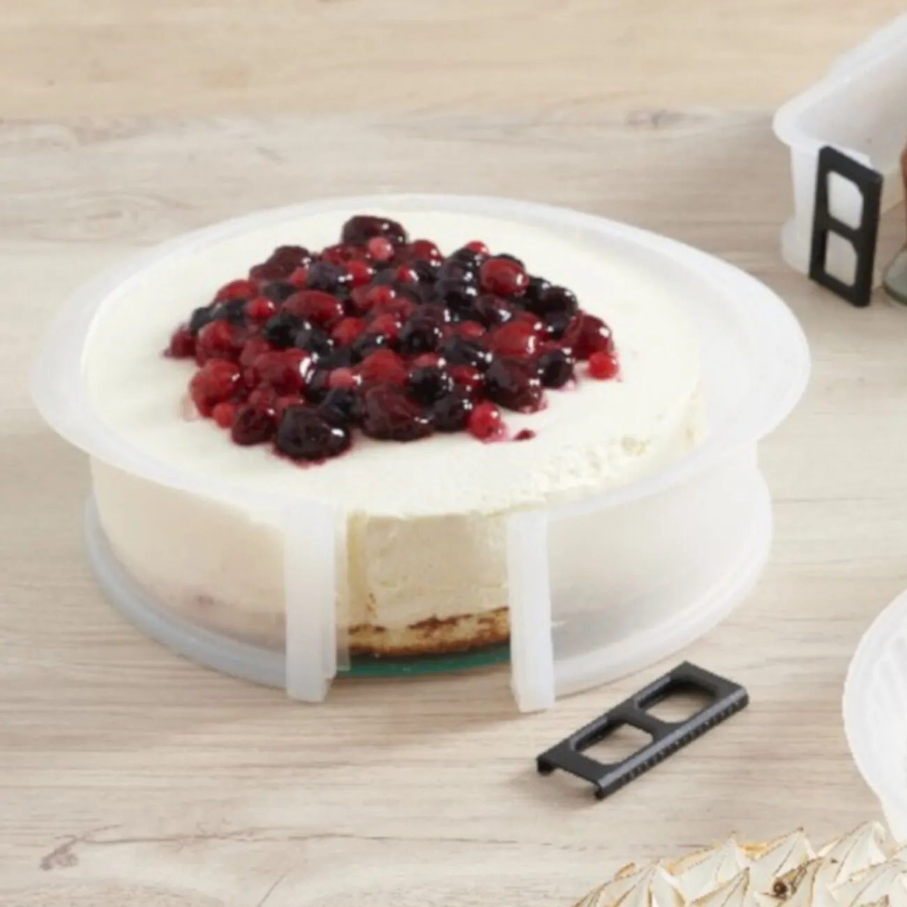 Discount Moule à manqué fond amovible rond Cuisson