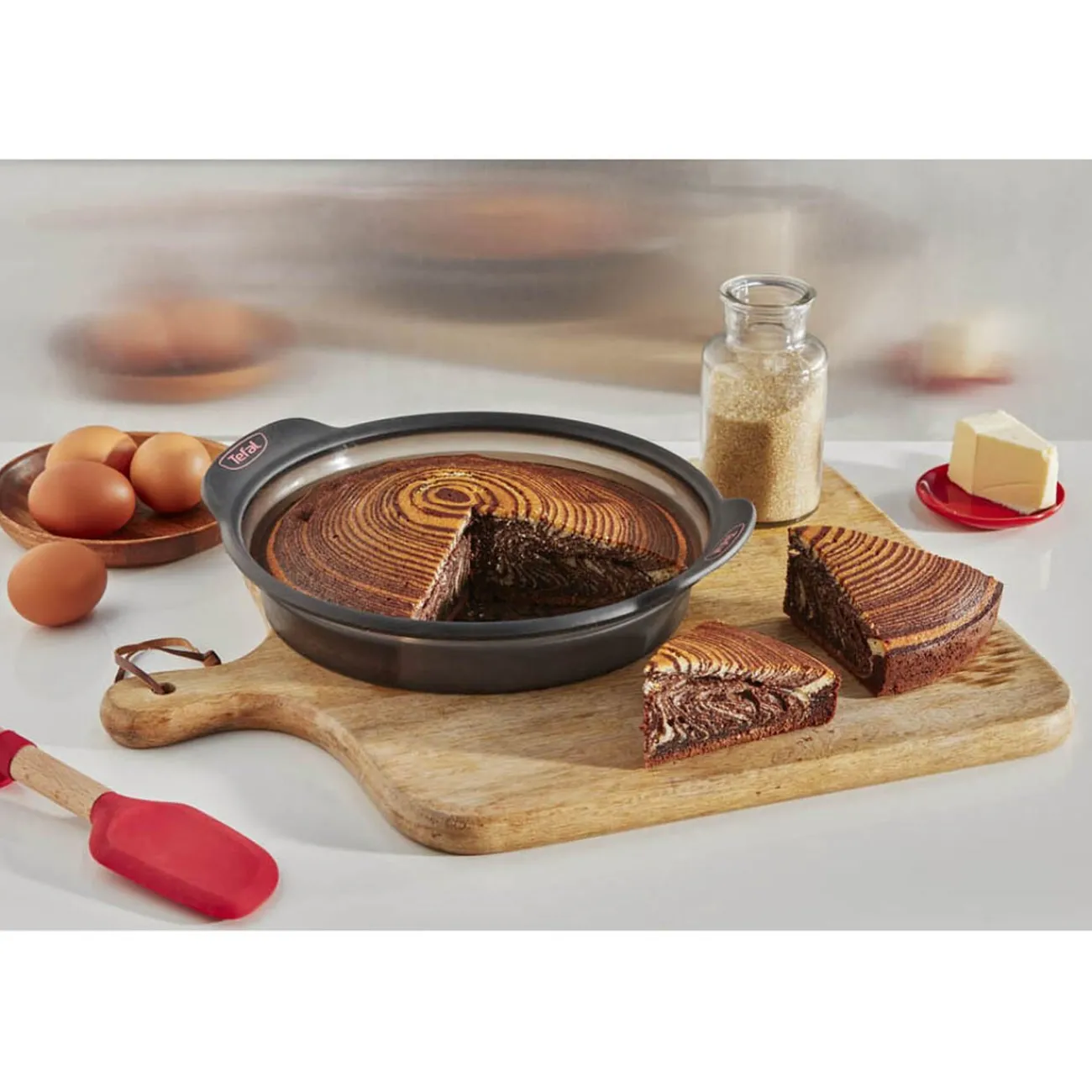 Hot Moule à manqué Tefal Crispybake silicone rétractable ø24 cm Cuisson