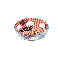 Online Moule à manqué transparent en verre Cuisson