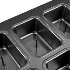 Online Moule à mini cake coeur coulant en métal x8 Cuisson