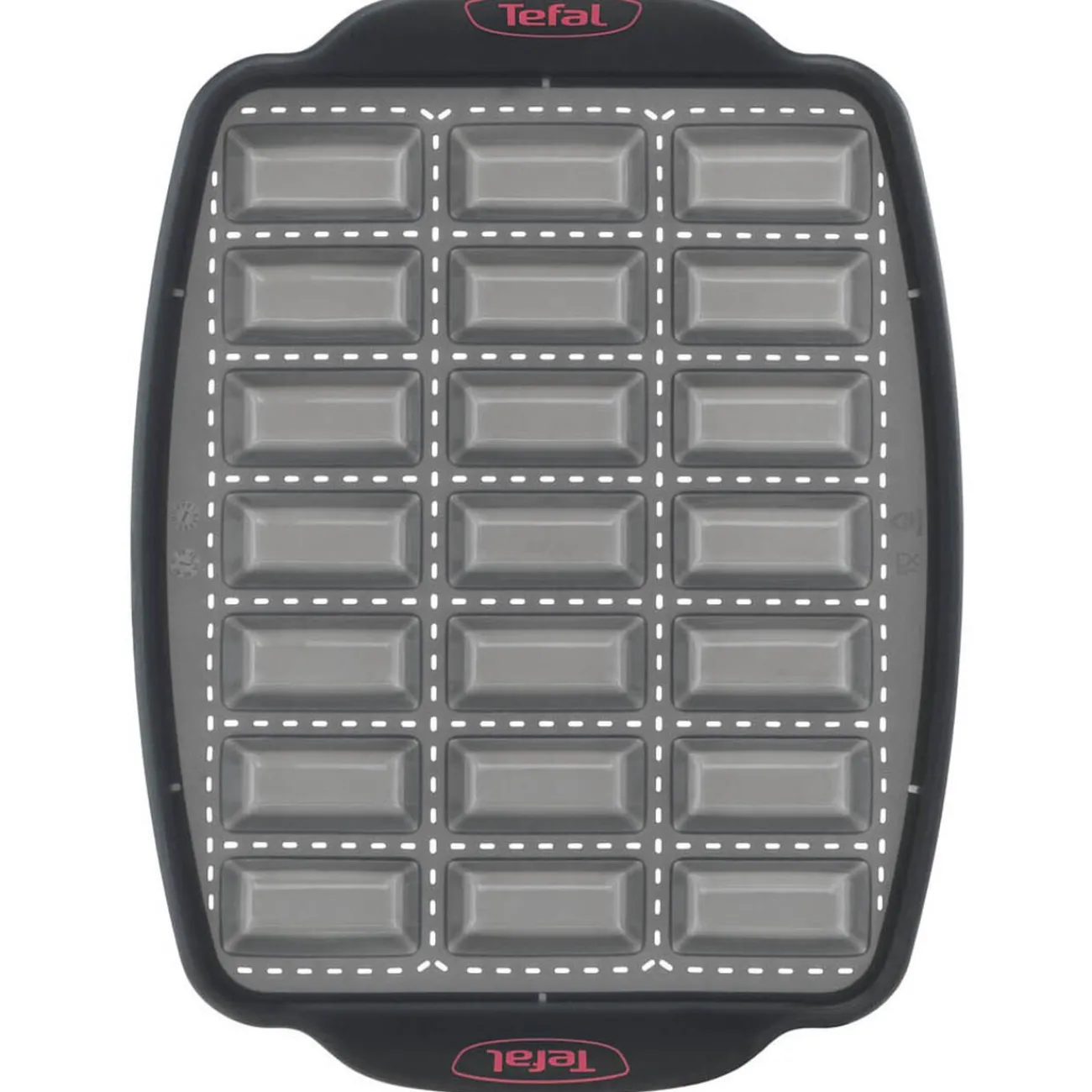 Moule à minis financiers en silicone Tefal 21 pièces Cuisson