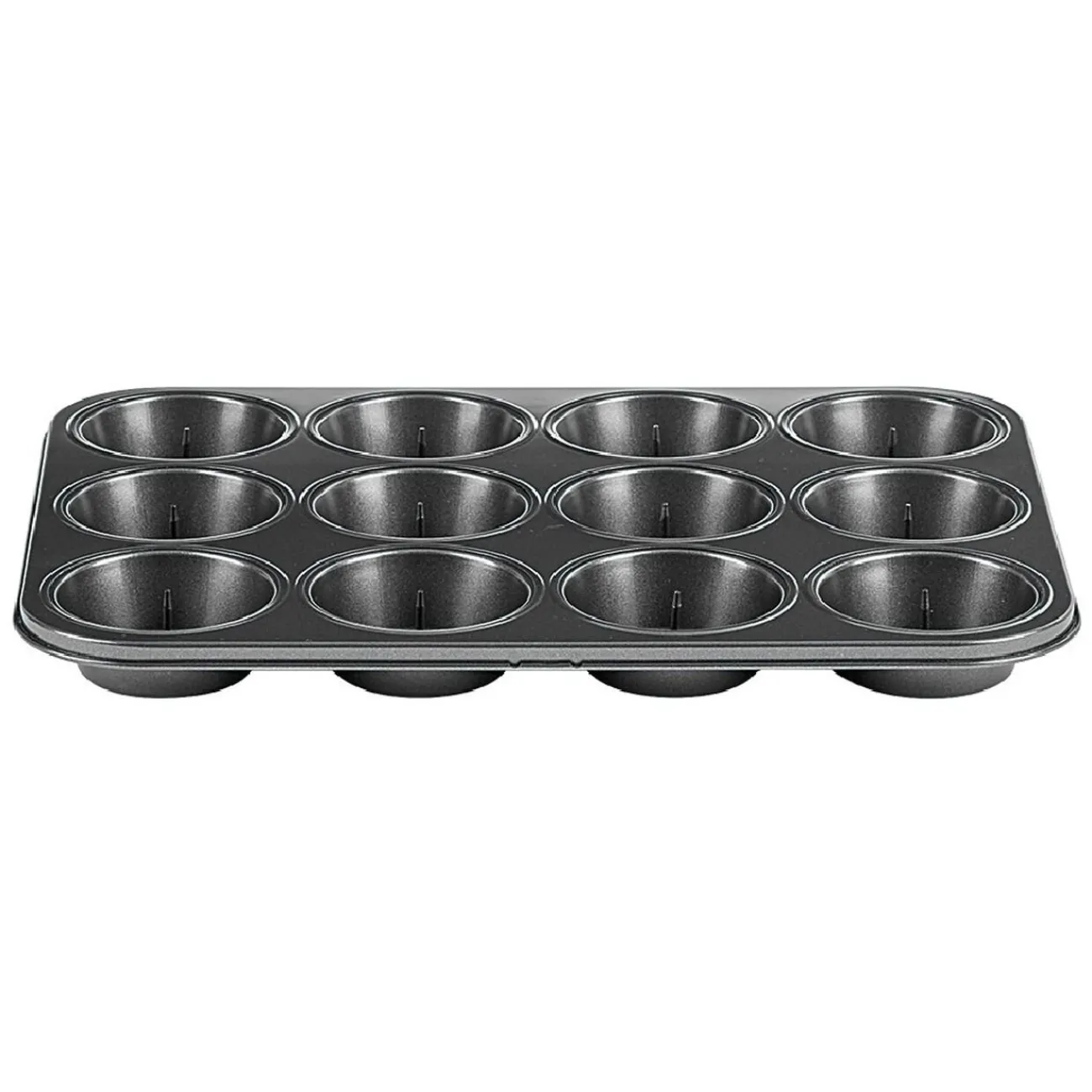 Outlet Moule à muffin coeur coulant en métal x12 Cuisson