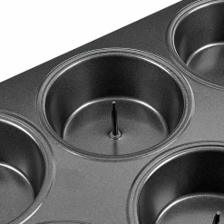 Outlet Moule à muffin coeur coulant en métal x12 Cuisson