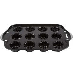 Outlet Moule à muffins fleurs avec fonds amovibles Cuisson