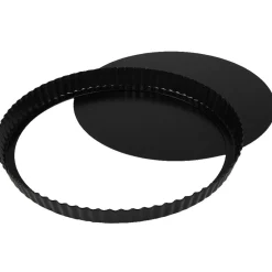 Best Moule à tarte rond avec fond amovible Cuisson