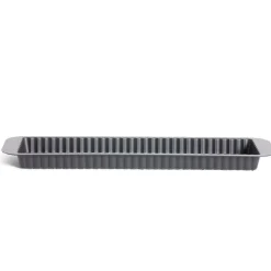 Discount Moule à tarte rétractable acier perforé noir 35x11xH2,5cm Cuisson