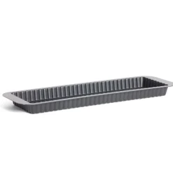 Discount Moule à tarte rétractable acier perforé noir 35x11xH2,5cm Cuisson
