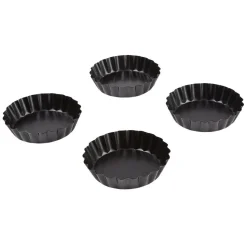 Sale Moule à tartelette avec fond amovible x4 Cuisson