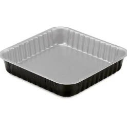 Best Moule antiadhésif carré Happy Hour gris noir Cuisson