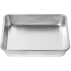Moule carré en métal gris Cuisson
