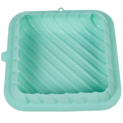 Clearance Moule carré pixel 3D silicone vert Cuisson