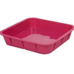 Moule carré silicone rose Cuisson