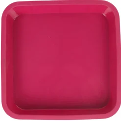 Moule carré silicone rose Cuisson