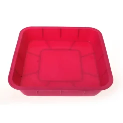 Online Moule carré silicone rose Cuisson