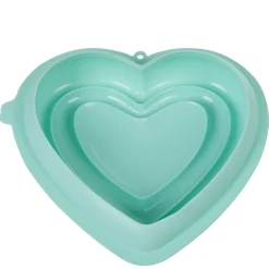 Discount Moule coeur 3D silicone vert Cuisson