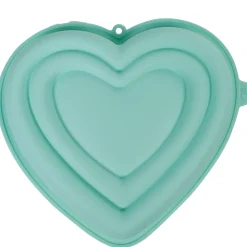 Discount Moule coeur 3D silicone vert Cuisson