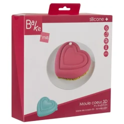 Discount Moule coeur 3D silicone vert Cuisson