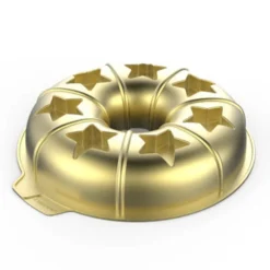 Discount Moule couronne de Noël surprise étoile silicone doré Cuisson