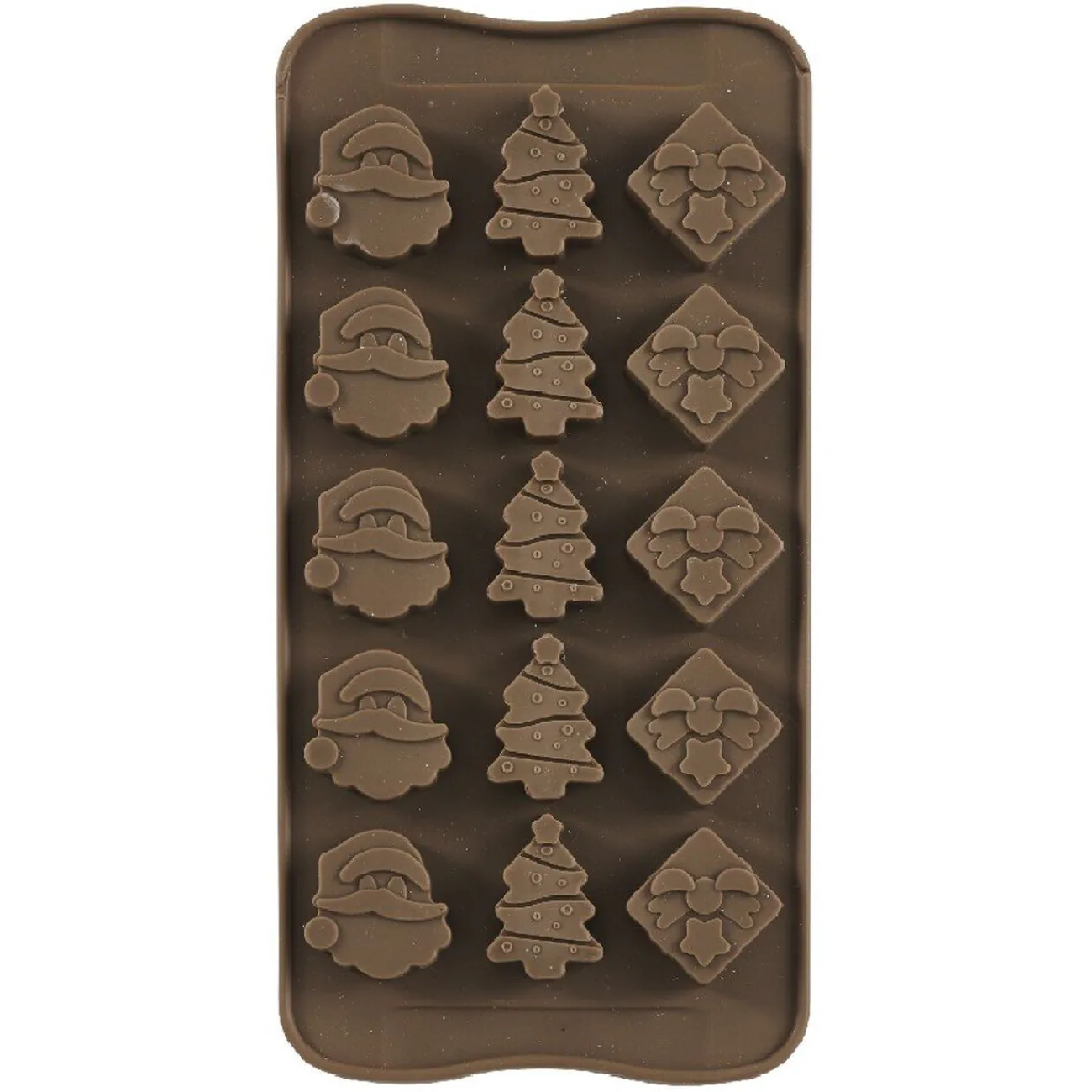 Discount Moule de Noël pour chocolats marron Cuisson