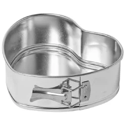 Online Moule démontable en métal forme coeur Cuisson