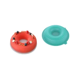 Clearance Moule donut 3D silicone vert Cuisson