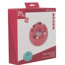 Clearance Moule donut 3D silicone vert Cuisson